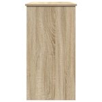 vidaXL Bureau Chêne Sonoma 80x40x75 cm Aggloméré