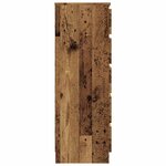 vidaXL Commode vieux bois 60x36x103 cm bois d'ingénierie
