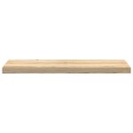 vidaXL Marches d'escalier 2 Pièces non traité 90x30x2cm bois chêne massif