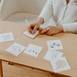 Carte - Feuilles de chêne