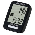 Sigma ordinateur de vélo bc 5.16 noir