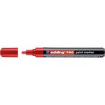 Marqueur Peinture 790 Rouge Pointe Ronde 2-3 mm EDDING