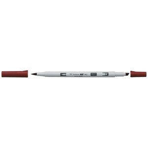Marqueur Base Alcool Double Pointe ABT PRO 837 rouge vin TOMBOW