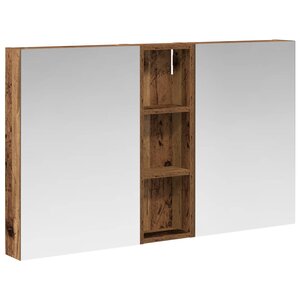 vidaXL Ensemble de Meubles de Salle de Bain 3 Pièces 100 x 10 5 x 60 5 cm