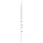 vidaXL Tête de lit blanc 100 cm bois massif de pin