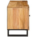 vidaXL Meuble TV Marron 105 x 33 x 46 cm Bois de mangue massif
