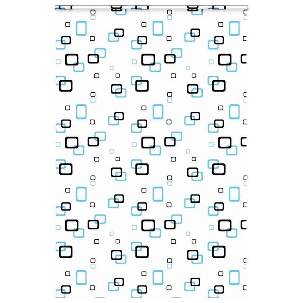 vidaXL Store enrouleur de douche avec cassette largeur du tissu 156 cm