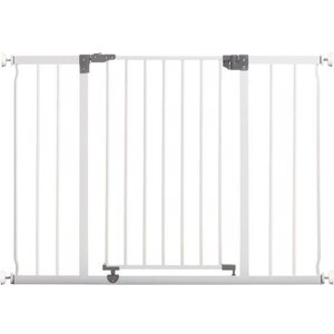 Barrière de sécurité large LIBERTY - Par pression - 99/105 5 x 75 cm - Blanche