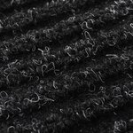 vidaXL Tapis d'entrée noir 90 x 150 cm PVC