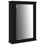 vidaXL Ensemble de mobilier de salle de bain 4 Pièces Chêne noir