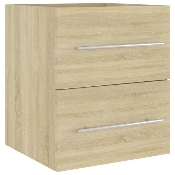 vidaXL Armoire d'évier Chêne sonoma 41x38 5x48 cm Bois d’ingénierie
