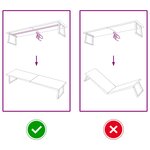 vidaXL Étagère murale marron foncé bois chêne massif traité