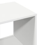 vidaXL Garde-robe Blanc 80x40x110 cm Bois d’ingénierie