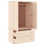 vidaXL Garde-robe ALTA 90x55x170 cm bois massif de pin