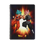1 Cahier Spirales A5 - Ligné - Dragon Ball S - Modèle Aléatoire