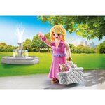 PLAYMOBIL 71737 - My Life Dame avec Chihuahua et le panier pour le transport