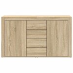 vidaXL Buffet Chêne Sonoma 120 x 36 x 69 cm Bois d'ingénierie