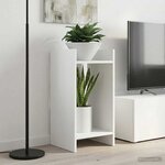 vidaXL Support de Plante 2 pièces Blanc 30 x 30 x 60 cm