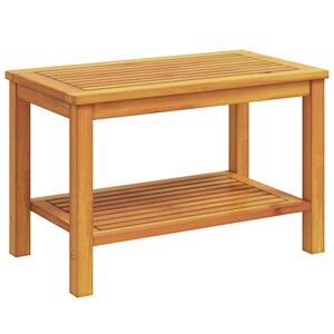 vidaXL Table basse 70x40x45 cm en bois d'acacia massif