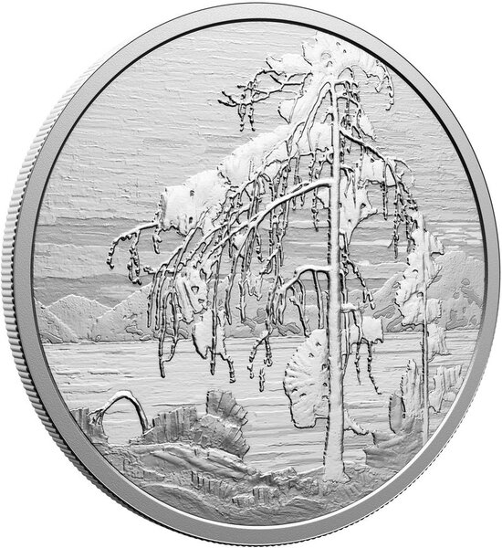 Pièce de monnaie en Argent 30 Dollars g 62.2 (2 oz) Millésime 2026 JACK PINE BY TOM THOMSON