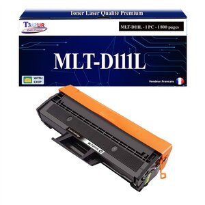 T3AZUR - Toner compatible avec Samsung MLT-D111L MLT-D111S pour Samsung Xpress 2078W M2020 M2020W M2021 M2021W M2022 M2022W M2026 M2026W M2070 M2070F M2070FW M2070W