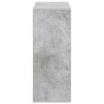 vidaXL Buffet Gris béton 60 x 33 5 x 84 cm