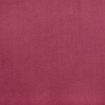 vidaXL Canapé 2 places avec oreillers bordeaux 140 cm velours