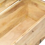 vidaXL Coffre 90x40x40 cm Bois solide de manguier