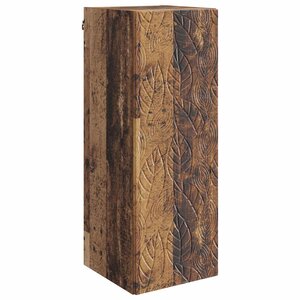 vidaXL Armoire Murale 33 x 34 5 x 90 cm Bois d'ingénierie Bois ancien