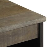vidaXL Buffet 60x33x75 cm Bois massif de manguier