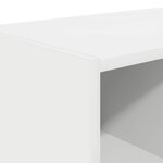 vidaXL Étagère à chaussures empilable blanc 89 5x30x40 cm