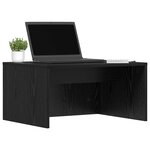 vidaXL Bureau mural Chêne noir 60 x 45 x 30 cm Bois d'ingénierie