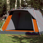 vidaXL Tente de camping cabine 4 personnes libération rapide