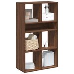 vidaXL Bibliothèque chêne marron 66x31x112 cm bois d'ingénierie