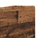 vidaXL Tête de lit Bois Ancien 160 cm Bois d'ingénierie