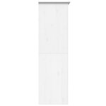 vidaXL Garde-robe BODO blanc 99x53 5x173 cm bois massif de pin