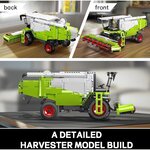 Mould King 17014 - Ensemble de construction de moissonneuse-batteuse KLAIRE LEXOR