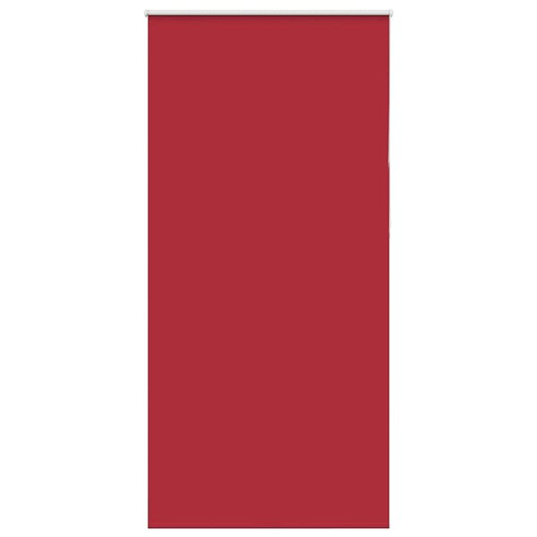 vidaXL Store enrouleur occultant rouge largeur du tissu 105 7 cm