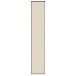 vidaXL Armoire à chaussures Crème 60x30x166 cm Tissu