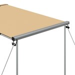vidaXL Auvent de camping-car et caravane 1 2x2x2 15 m Beige