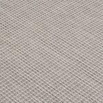 vidaXL Tapis à tissage plat d'extérieur 100x200 cm Taupe