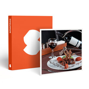 SMARTBOX - Coffret Cadeau Dîner gastronomique avec vin dans un lieu d'exception - Gastronomie