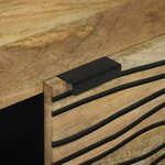vidaXL Table Basse 100x54x40 cm - Bois de Manguier Massif