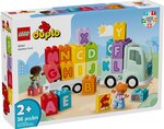 LEGO 10421 - Le Camion de l'Alphabet : Apprenez en Jouant avec des Blocs Colorés
