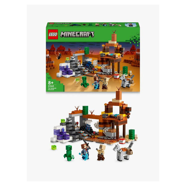 Set de construction LEGO® Minecraft™ : La Mine des Badlands (21263)