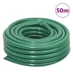 vidaXL Tuyau d'arrosage avec jeu de raccords vert 0 75" 50 m PVC