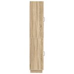 vidaXL Ensemble de Meubles 2 Pièces Chêne Sonoma Bois d'ingénierie