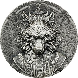 Pièce de monnaie en Argent 2000 Francs g 62.2 (2 oz) Millésime 2024 ANUBIS