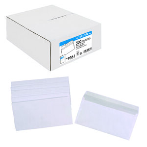 Enveloppe 110x220 80g - Lot de 500