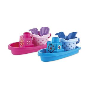 Androni Giocattoli 1980-00SH - Set de plage pour bébé- rose + bleu